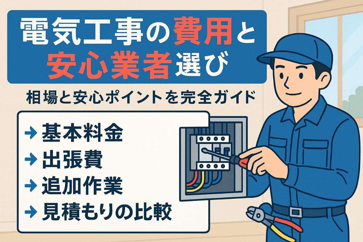 電気工事を依頼する際の費用相場と安心業者の選び方徹底比較ガイド