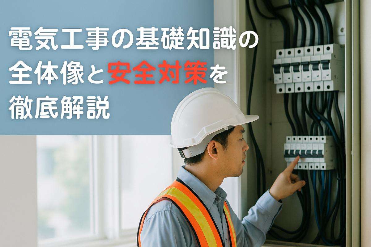 電気工事の基礎知識の全体像と安全対策を徹底解説｜初心者が知るべき資格や費用・施工手順まで