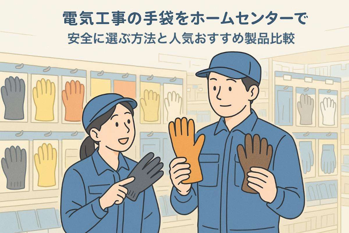 電気工事の手袋をホームセンターで安全に選ぶ方法と人気おすすめ製品比較