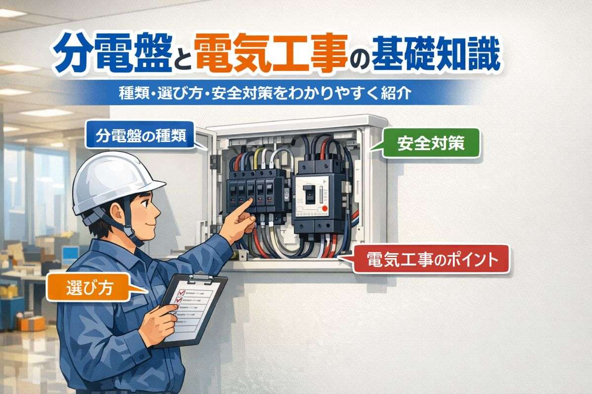 電気工事における分電盤の基礎知識と最新技術：種類・選び方・安全対策まで解説