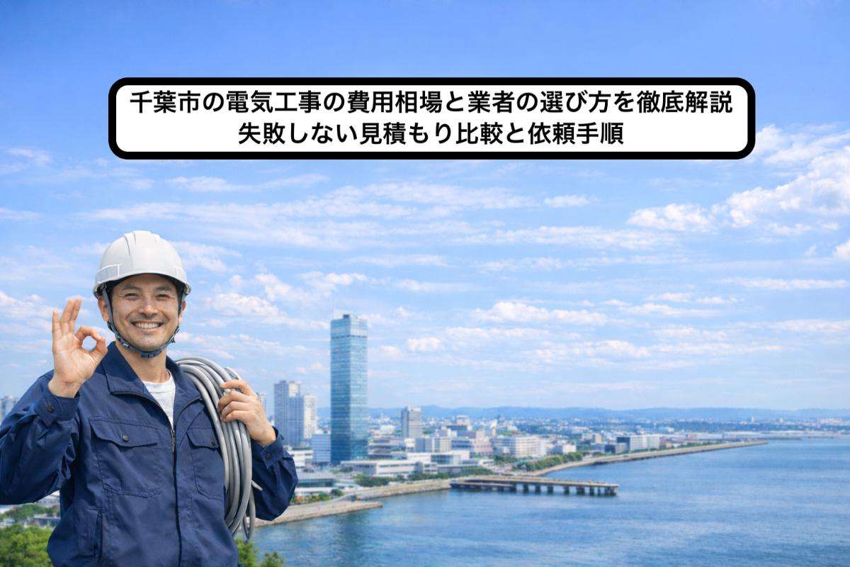 千葉市の電気工事の費用相場と業者の選び方を徹底解説｜失敗しない見積もり比較と依頼手順